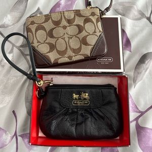 2 FOR 1: Coach Wristlets